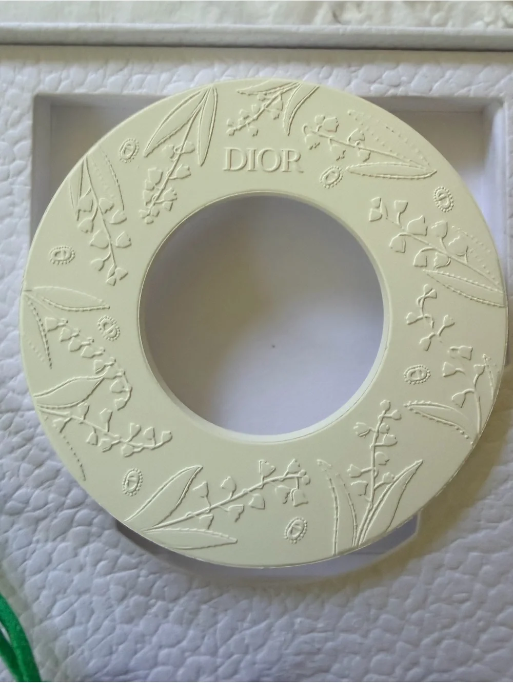 Dior Lily of the Valley Fragrance Stone/Pouch Sampler Set x3 NEW in Couture Box